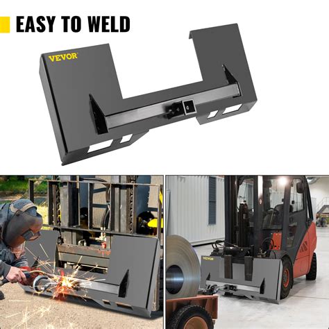 heavy duty universal skid steer mounting plate|universal quick attach mounting system.